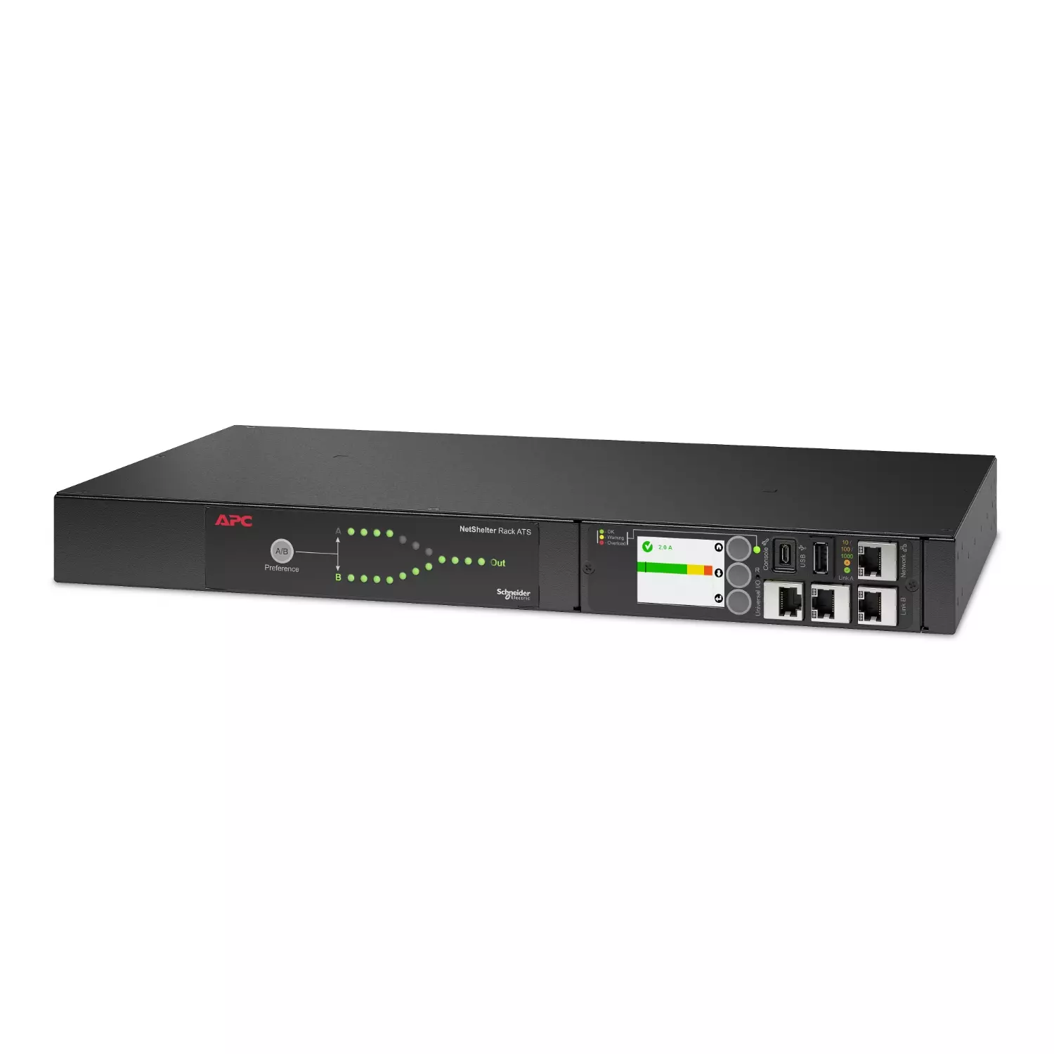 APC Rack ATS 230V 16A C20 in C13 C19 out AP4423A