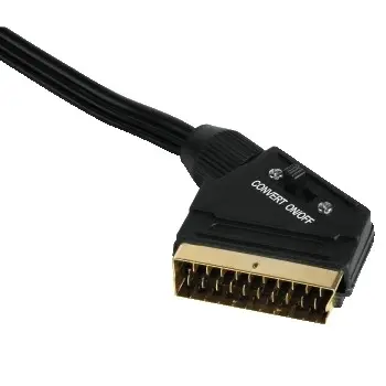 HAMA Kabel Kit Scart-S-video Hane-Hane Guld Svart 5m 41973