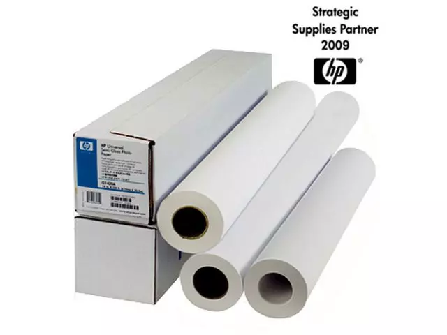 HP bestrøket papir – 610 mm x 45,7 m (24 tm x 150 fot) C6019B