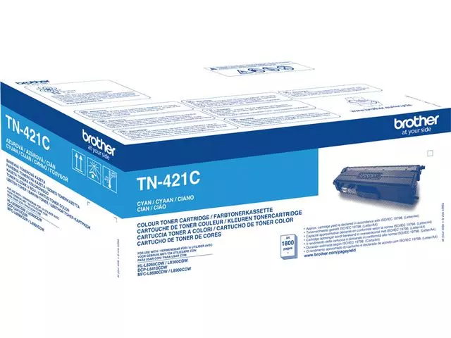 BROTHER Toner Cartridge Cyan 1.800 pages for HL-L8260CDW, L8360CDW TN421C