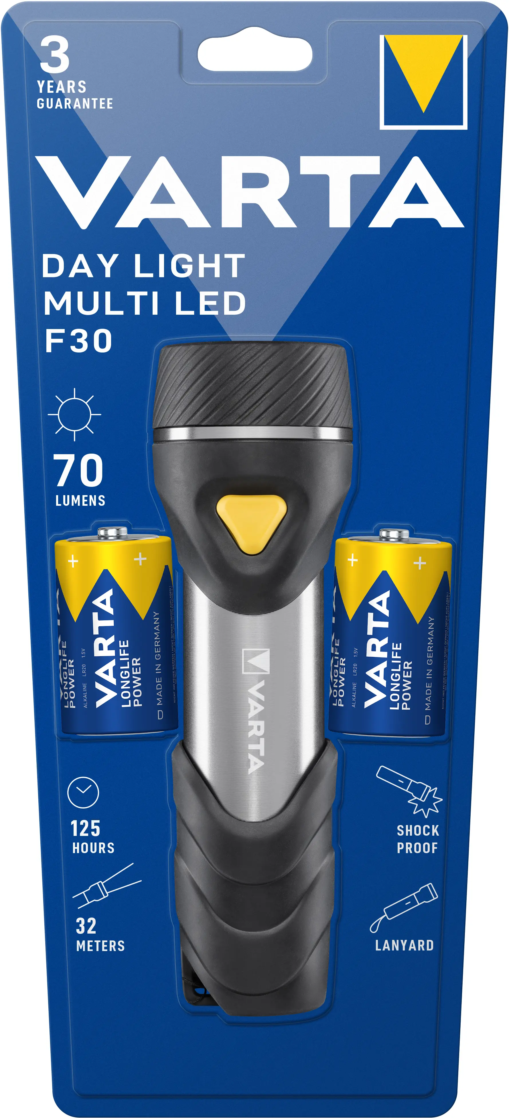 VARTA Day Light Multi LED F30 17612101421