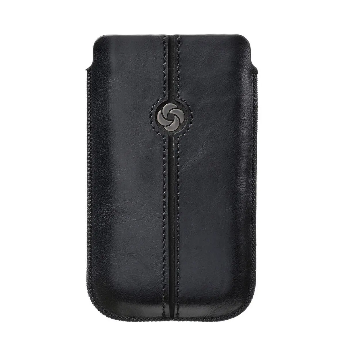 SAMSONITE Mobile Bag Dezir Leather Small Black P12*09002