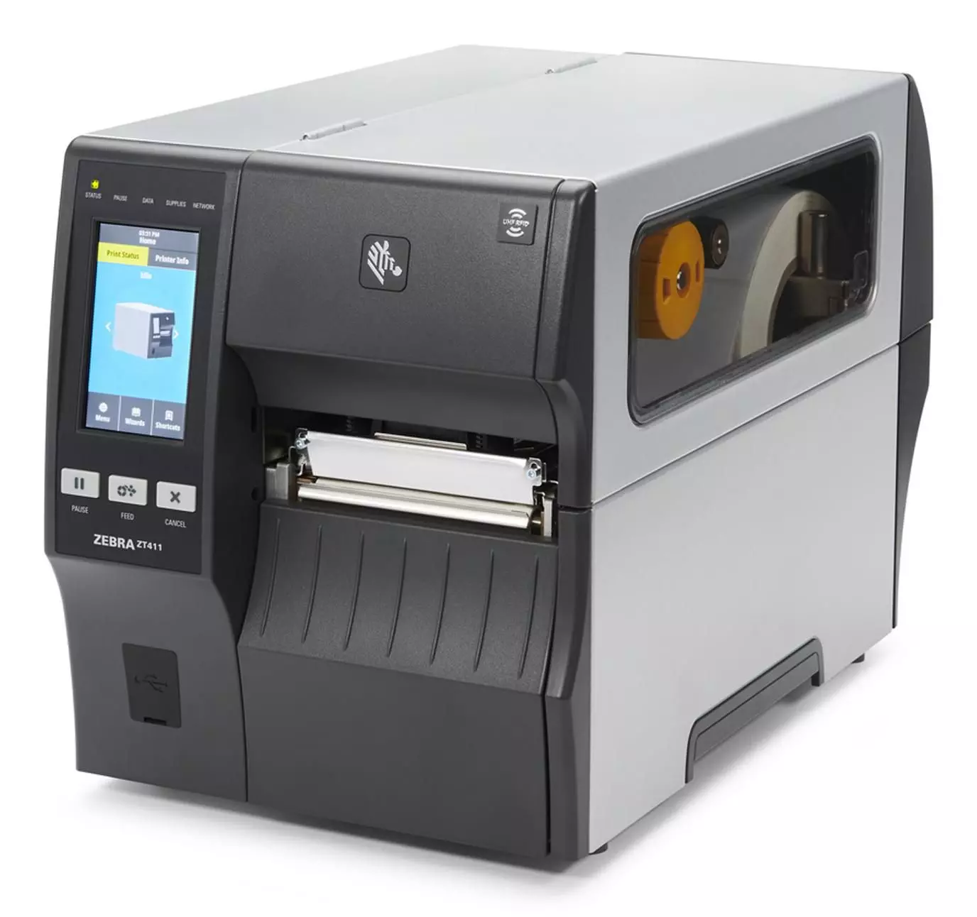 ZEBRA ZT411 TT PRINT 4IN 600DPI EU/UK USB LAN BT 4.1/MFI HOST IN PRNT ZT41146-T0E0000Z