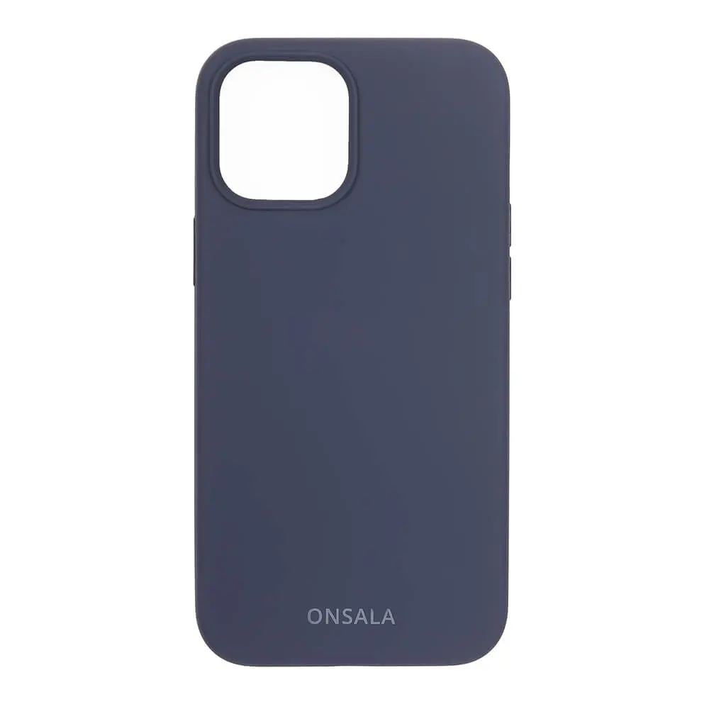ONSALA Mobilskal Silicone Cobalt Blue iPhone 12/12 Pro 664005