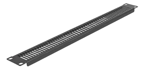 DELOCK 19? Network Cabinet Panel with ventilation slots vertical 1U bl 66670