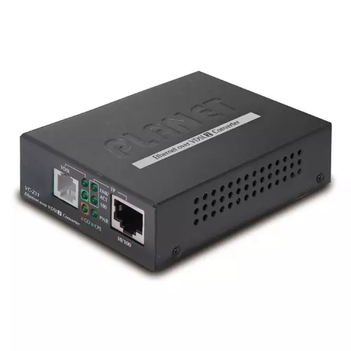 PLANET Konverter Ethernet VDSL2 Ethernet over telefonkabel VC-231