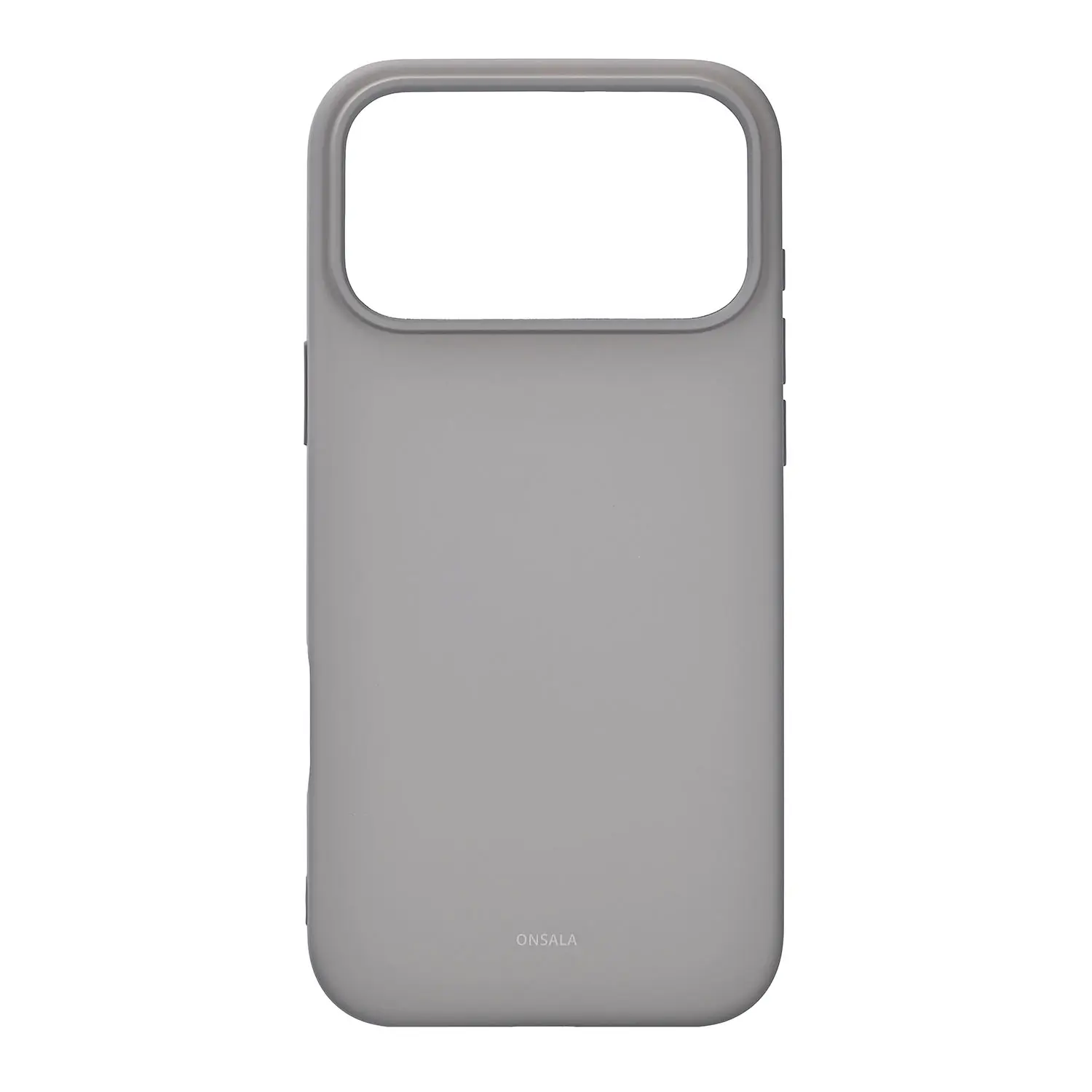 ONSALA Back Sil Touch Recycled MagSerie iPhone 17 Pro Max Concrete 661294