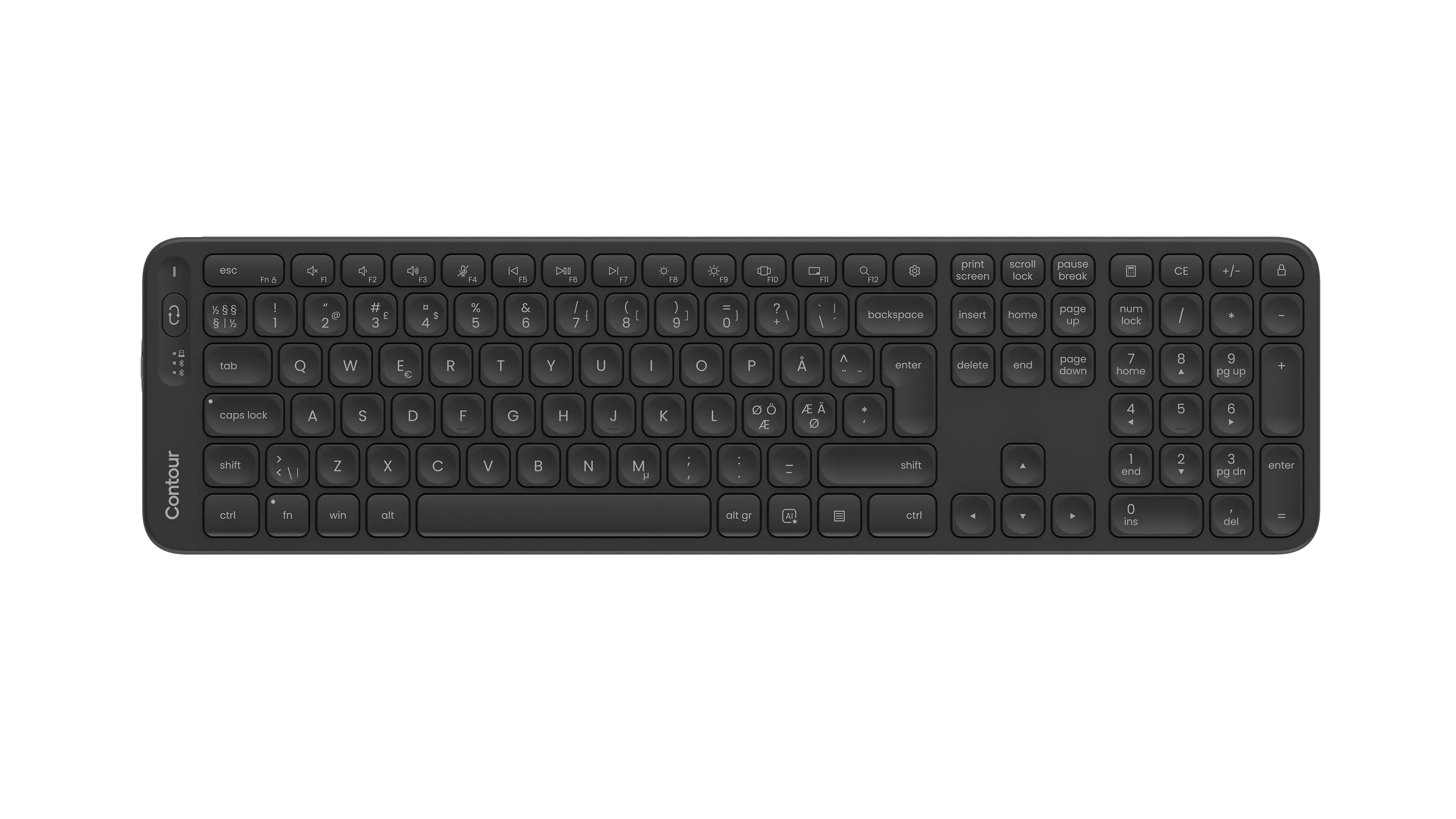 CONTOUR DESIGN Balance Full-Size Keyboard Wireless Pan (Nordic) CDKBBALPN11500