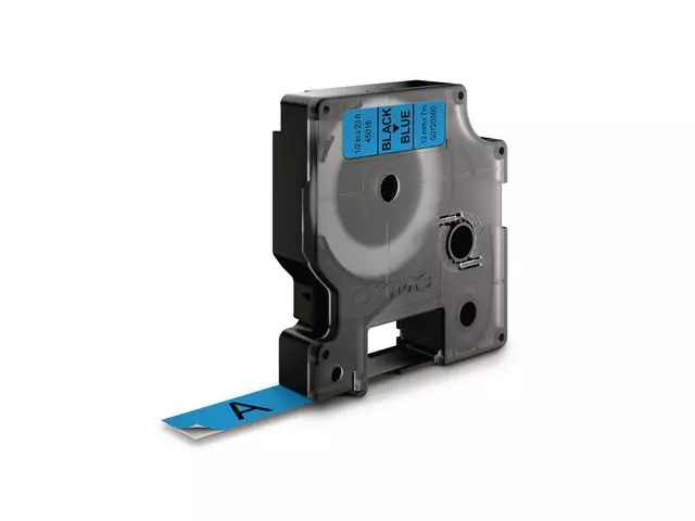 DYMO D1 12mm Black/Blue labels 45016 S0720560