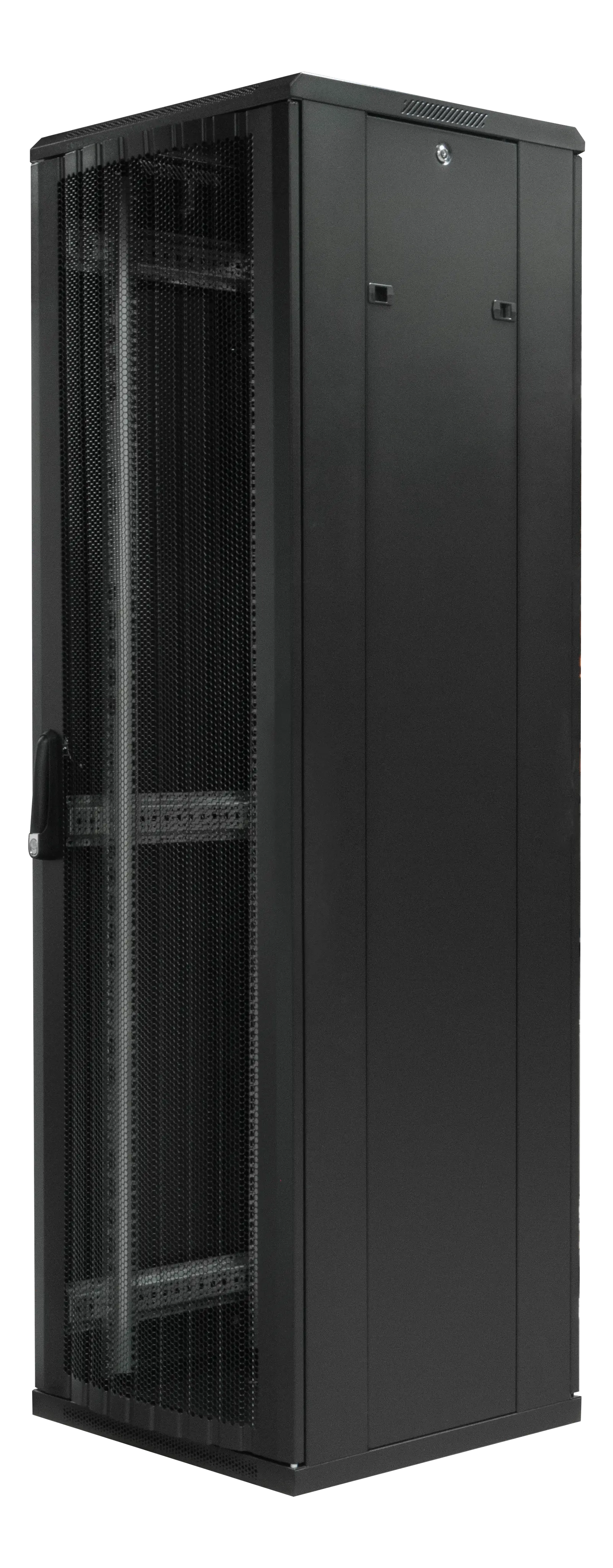 TOTEN System G, 19" golvskåp, 42U, 600x1000, perforerad dörr fram, per BG11150479