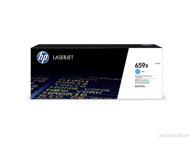 HP 659X High Yield Cyan Original LaserJet Toner Cartridge W2011X