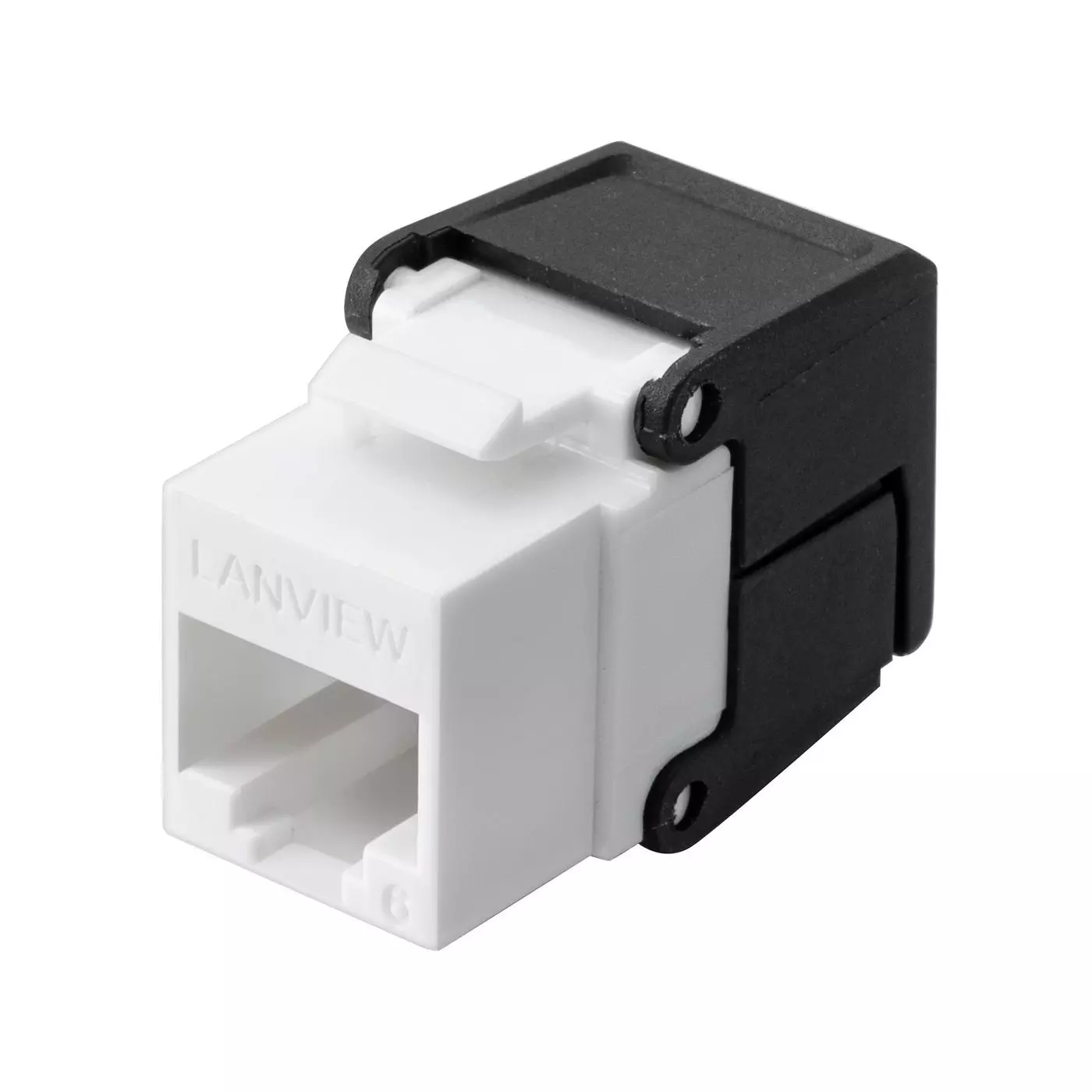 LANVIEW Cat6 Unshielded flip jack LVN128078