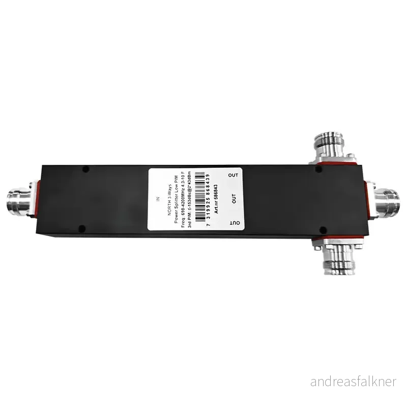 NORTH 3-Ways Power Splitter 698-4200 4.3-10-F Low PIM 586843