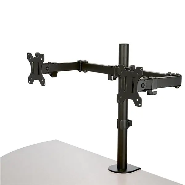 STARTECH DESK MOUNT DUAL MONITOR ARM FOR UP TO 32IN MONITORS - CROSSBAR ACCS ARMDUAL2