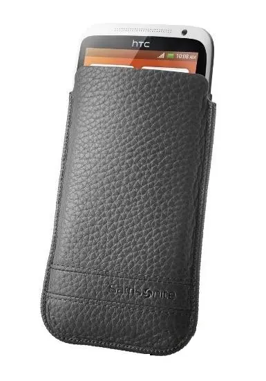 SAMSONITE Mobile Bag Classic Leather XL Grey P11*08004