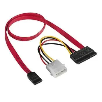 HAMA Kabel SATA Med Integrerad Strömförsörjning ST 34067