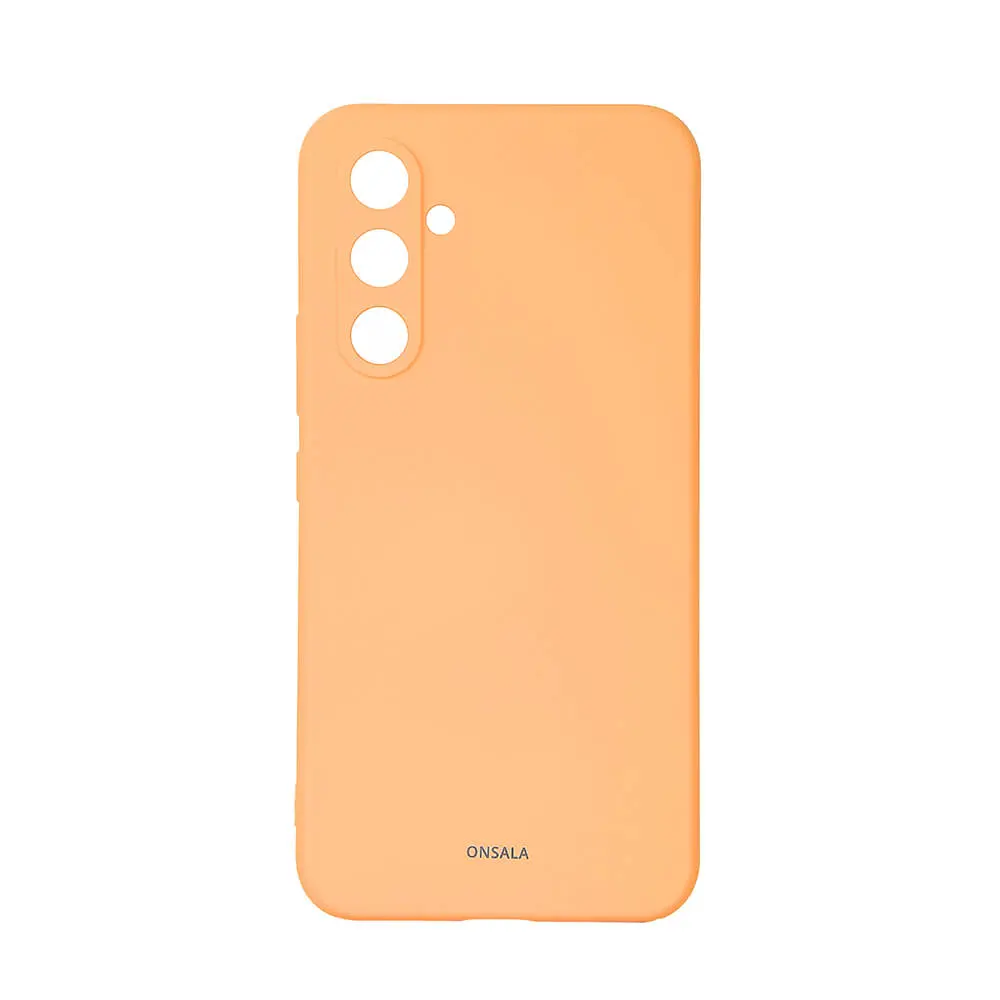 ONSALA Backcover Sil Touch Samsung A55 5G Apricot 664225