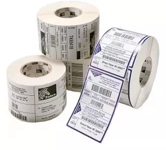ZEBRA Z-ULTIM 3000T 102X64MM WHITE 2220 LBL/ROLL C-76MM BOX OF 4 SUPL 880350-063