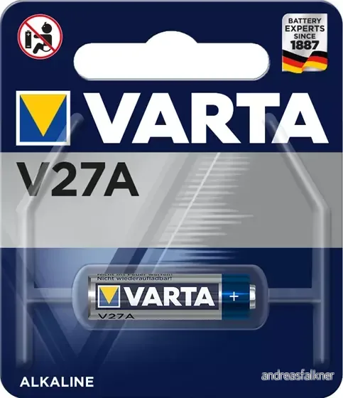 VARTA V27A 12V Alkaline - qty 10 4227101401