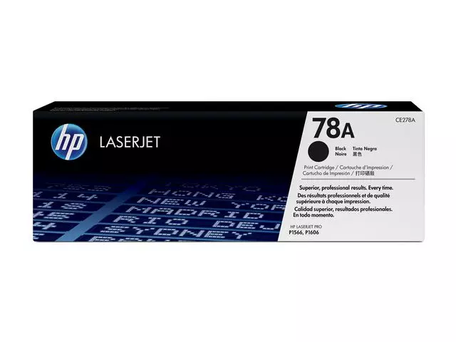 HP 78A original LaserJet Toner cartridge CE278AD black standard capacity 2.100 pages 2-pack CE278AD