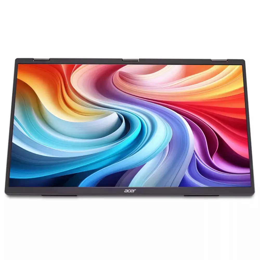 ACER PD193QEbmiuux 18.5inch Dual Portable IPS 100Hz 16:9 4ms GTG 250nits HDMI 2xType-C MM Audio out AdaptiveSync EU Black UM.XP3EE.E01