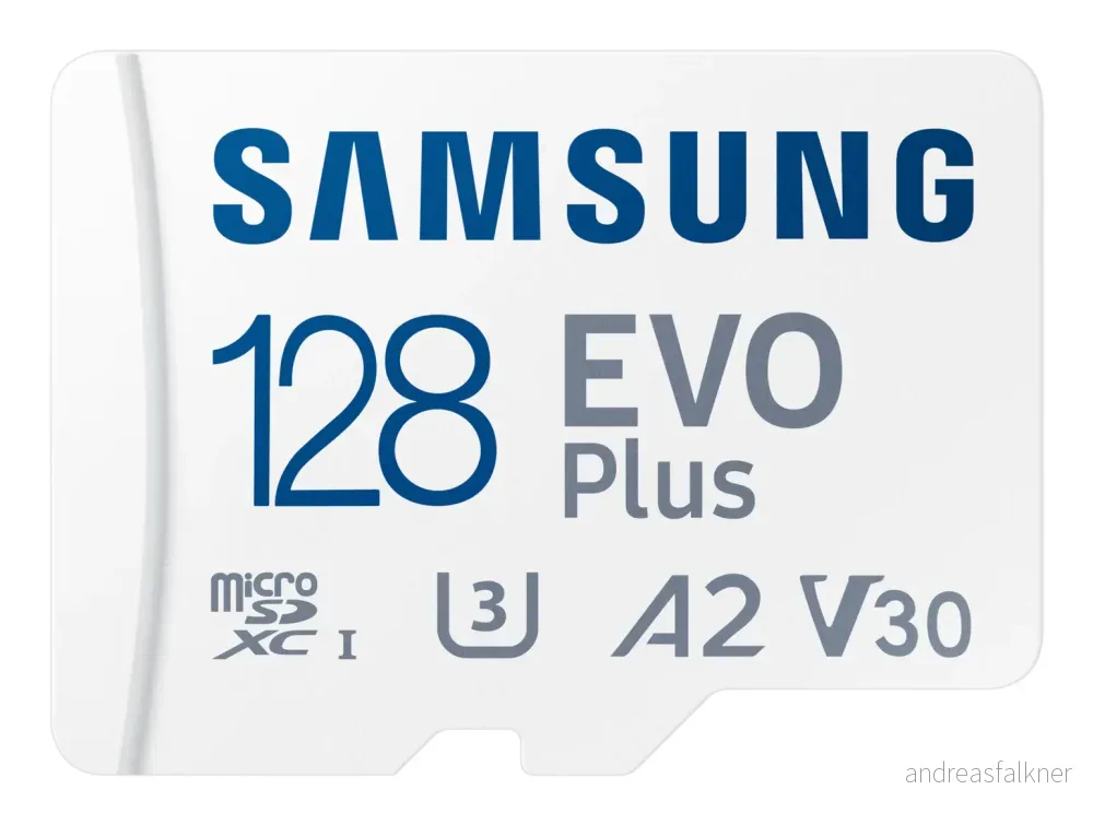 SAMSUNG EVO PLUS microSD 128GB 2024 incl. SD Adapter memory card UHS-I U3 Full HD & 4K UHD 160 MB/s read MB-MC128SA/EU