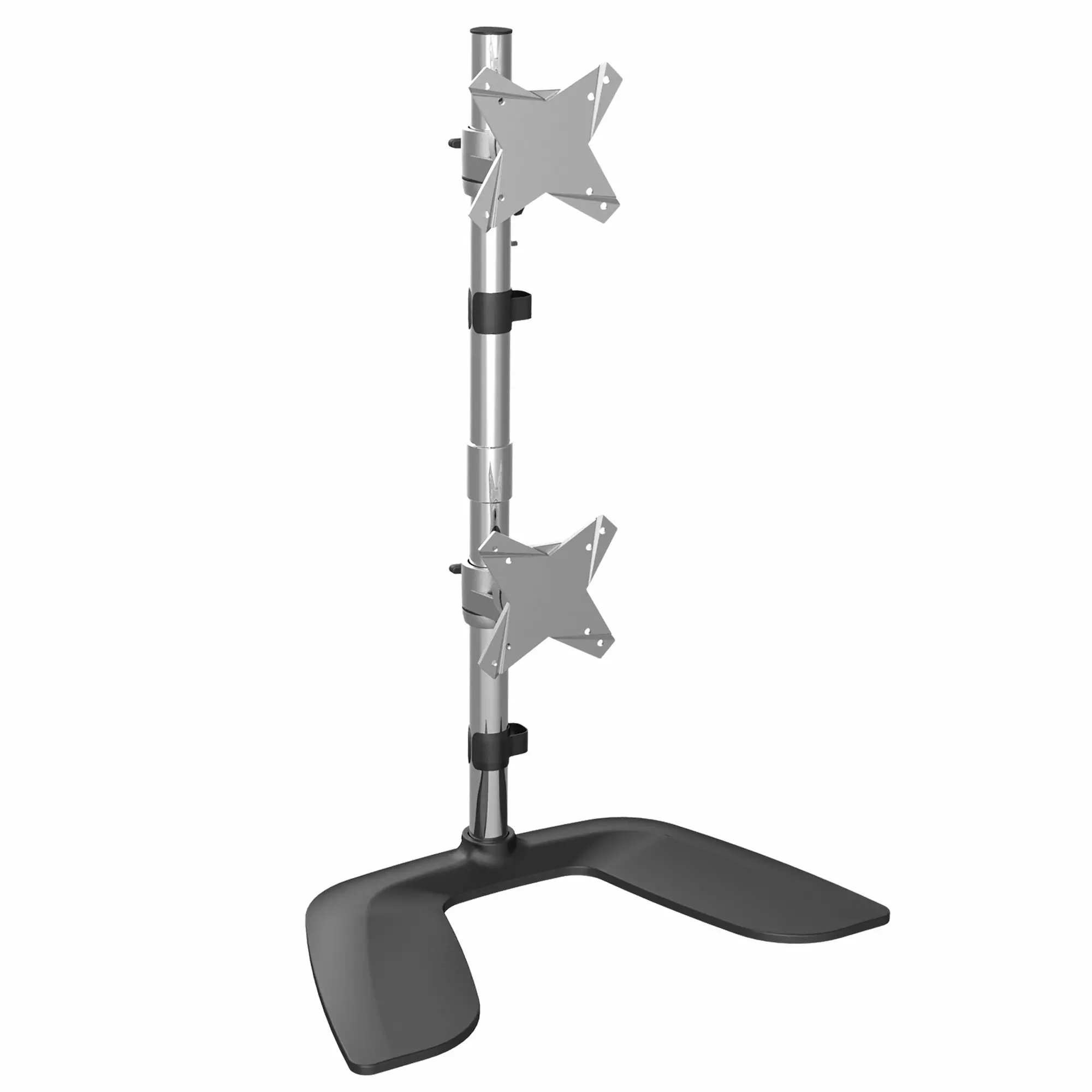STARTECH VERTICAL DUAL-MONITOR STAND AL MONITORS UP TO 27IN VESA DESK ARMDUOVS