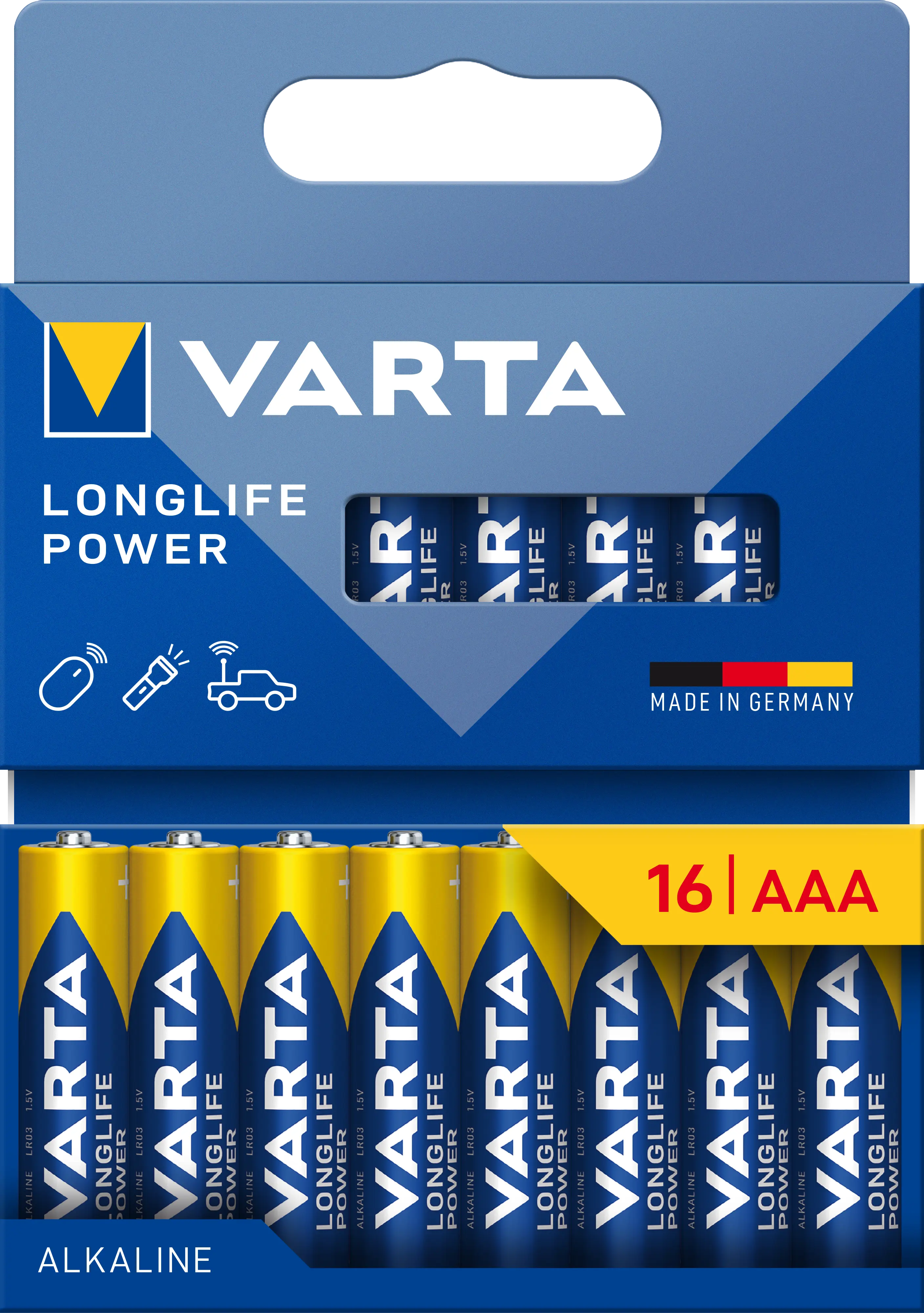 VARTA Longlife Power AAA Blister 16-pack 4903121716