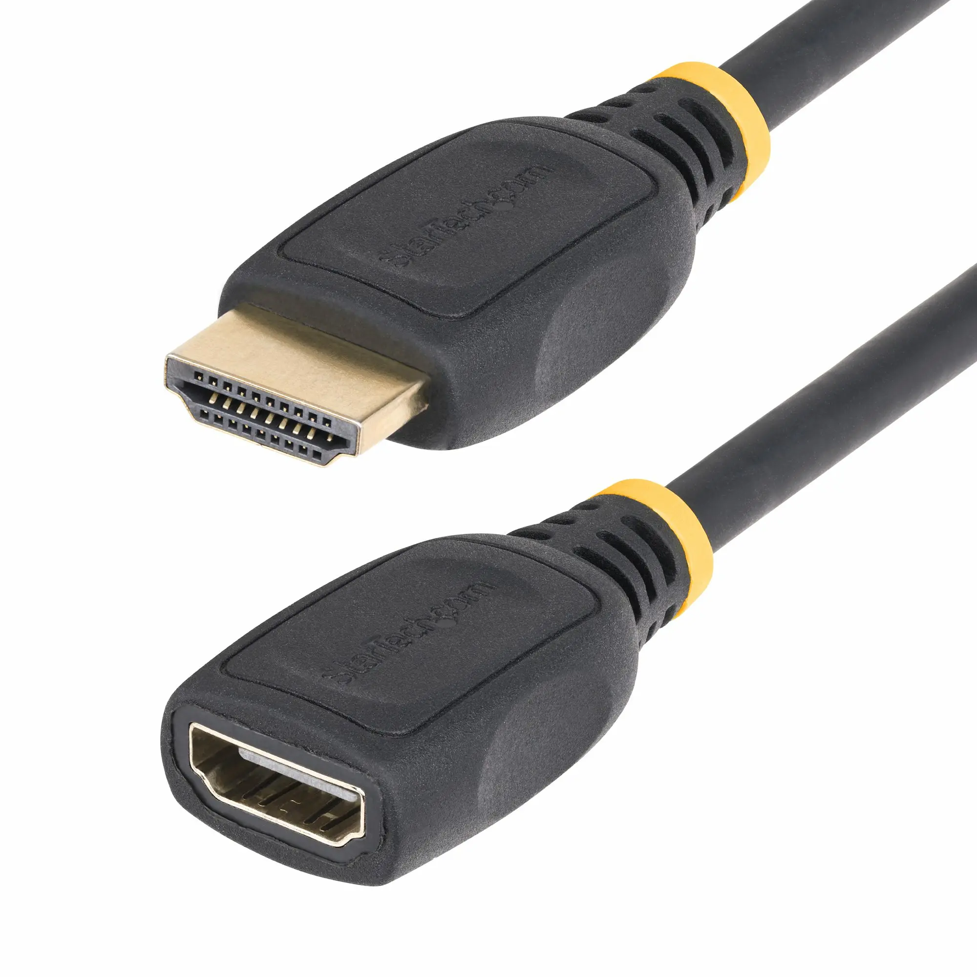 STARTECH 6.6FT HDMI EXTENSION CABLE M/F PORT SAVER CORD/HDMI 2.0/4K 60HZ CABL HD2MF6FL