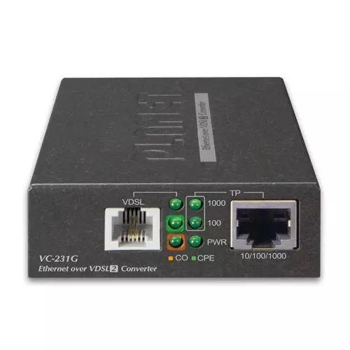 PLANET Konverter Ethernet - VDSL2 1-P 10/100/1000T Ethernet to VDSL2 30a VC-231G