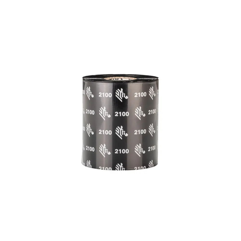 ZEBRA RIBBON 2100 80MMX450M HIGH PERFORMANCE WAX NS 02100BK08045