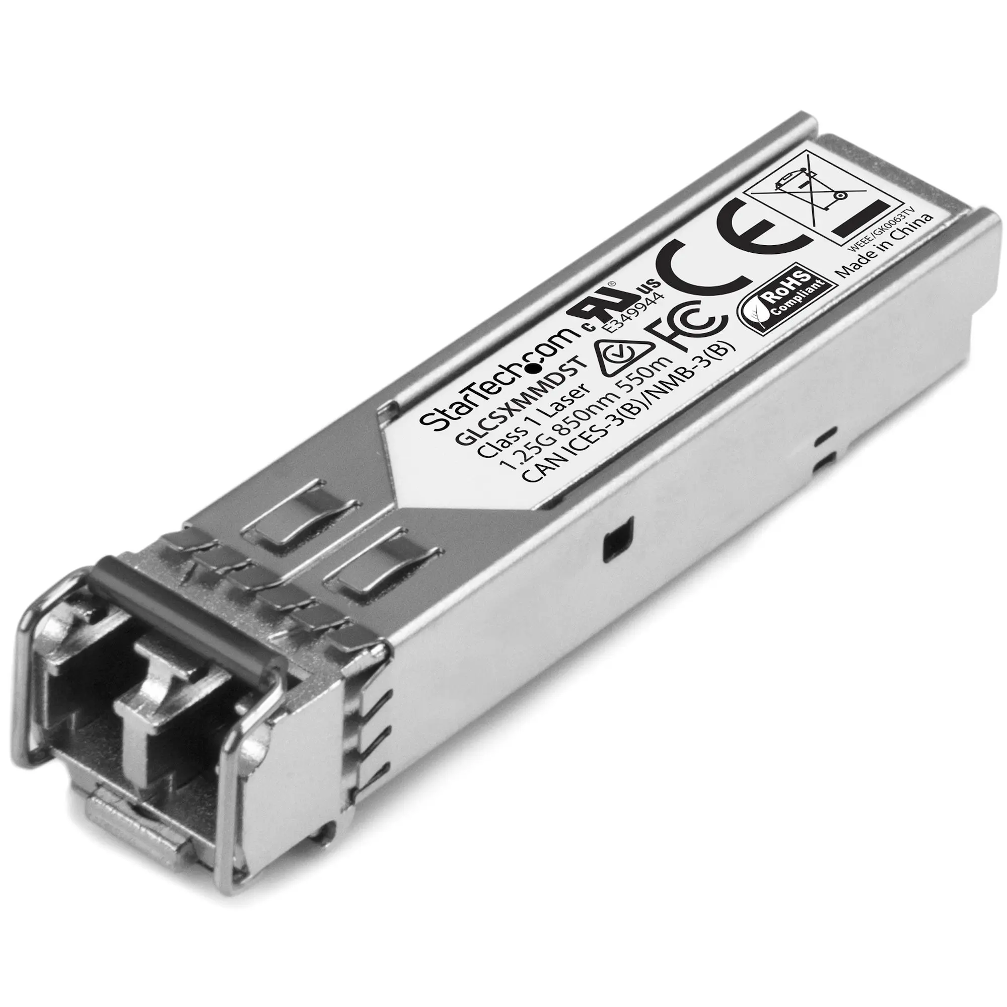 STARTECH Gigabit Fiber SFP - 1000Base-SX - Cisco Compatible - MM - 550 m GLCSXMMDST