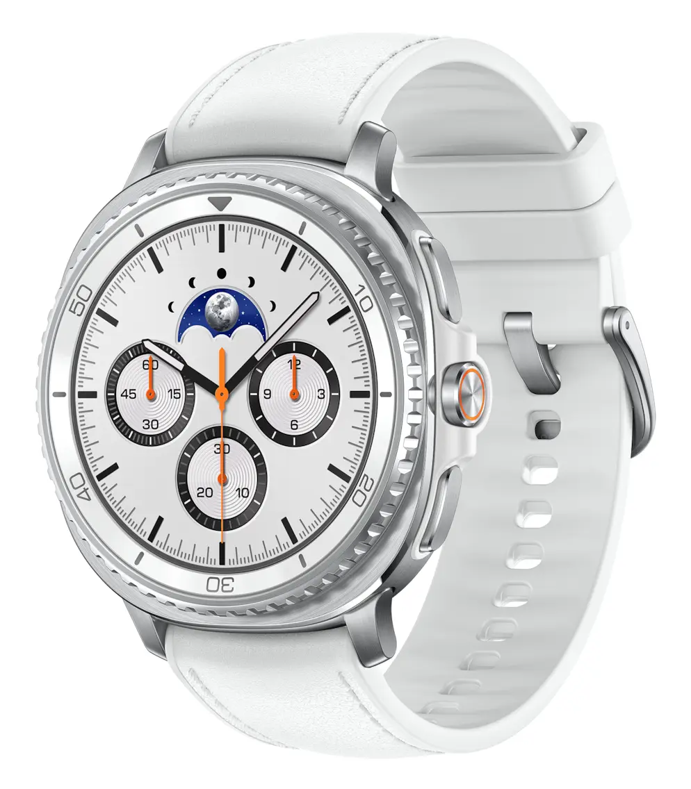 SAMSUNG Galaxy Watch8 Classic 46mm eSim (white) Smartklokke, GPS, LTE, IP68, Galaxy AI SM-L505FZWAEUB