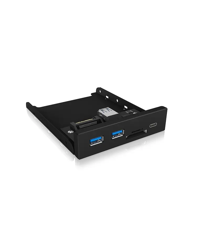 ICY BOX 3x Port USB 3.0 Hub (2x USB 3.0, 1x USB Type-C), miniSD/SD card reader IB-HUB1417-I3