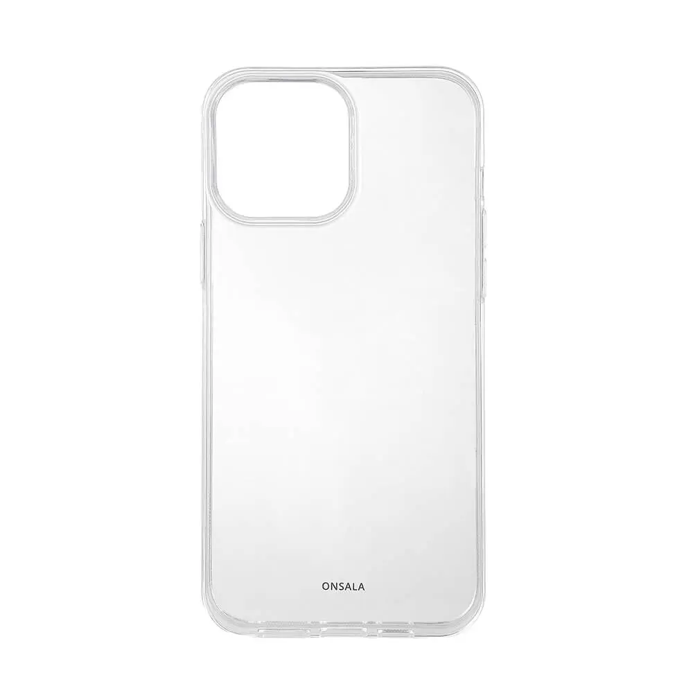 ONSALA Back Recycled Clear Case TPU iPhone 13 Pro Max 588608