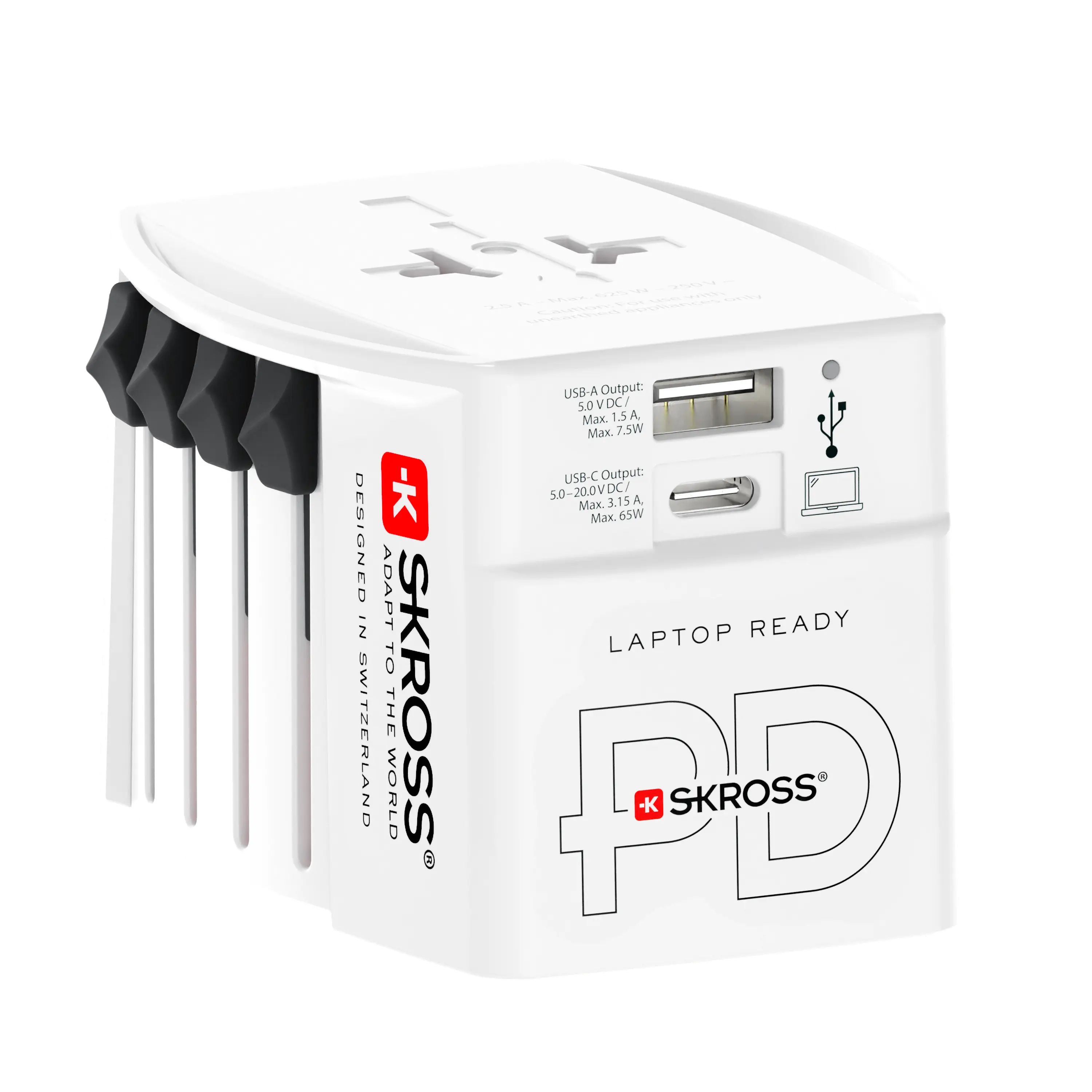SKROSS MUV USB AC PD 65W - C to C cable included. 1.302976