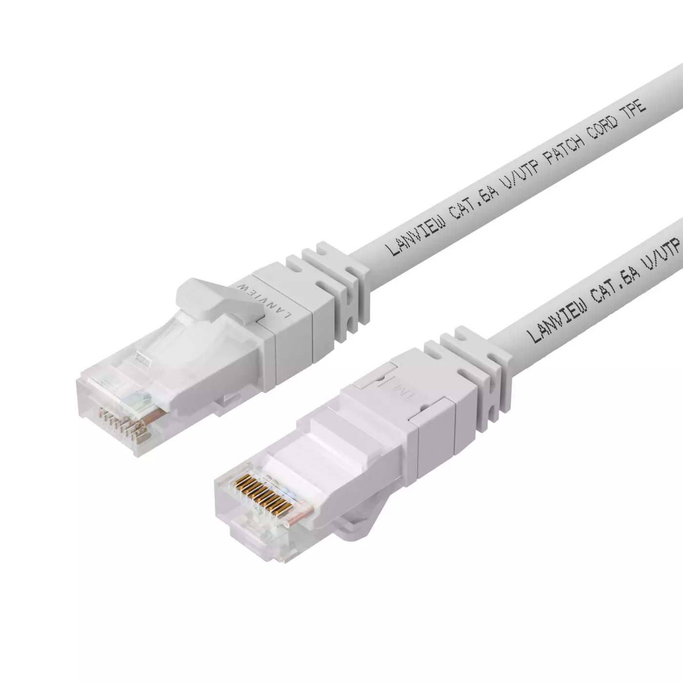 LANVIEW CAT6A S/FTP 5m White LSZH, LV-SFTP6A05W