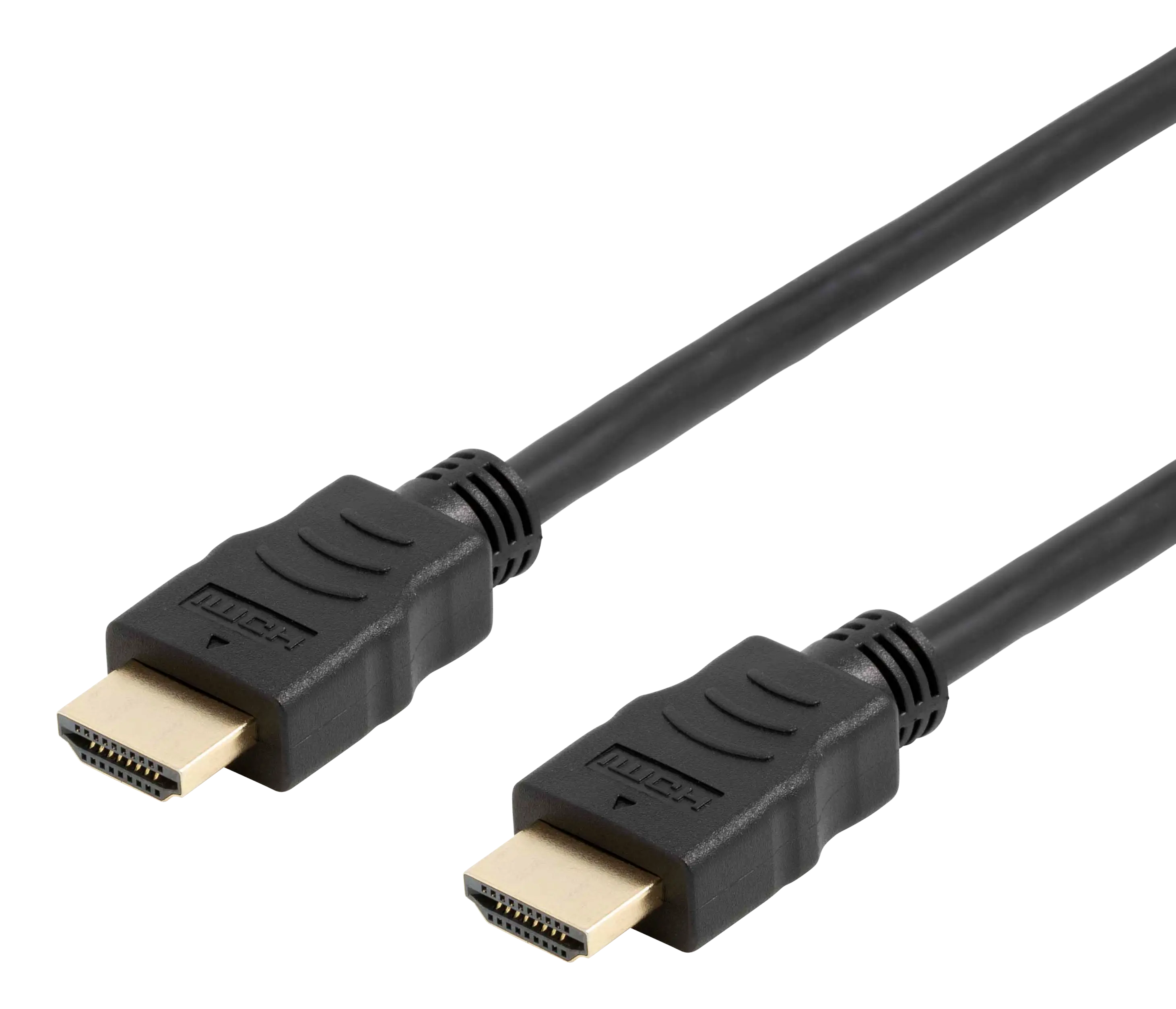 DELTACO flexible HDMI cable, 4K UltraHD with 30Hz, 5m, black HDMI-1050D-FLEX