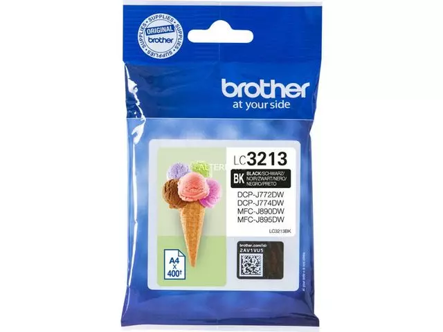 BROTHER Ink LC-3213BK Black LC3213BK