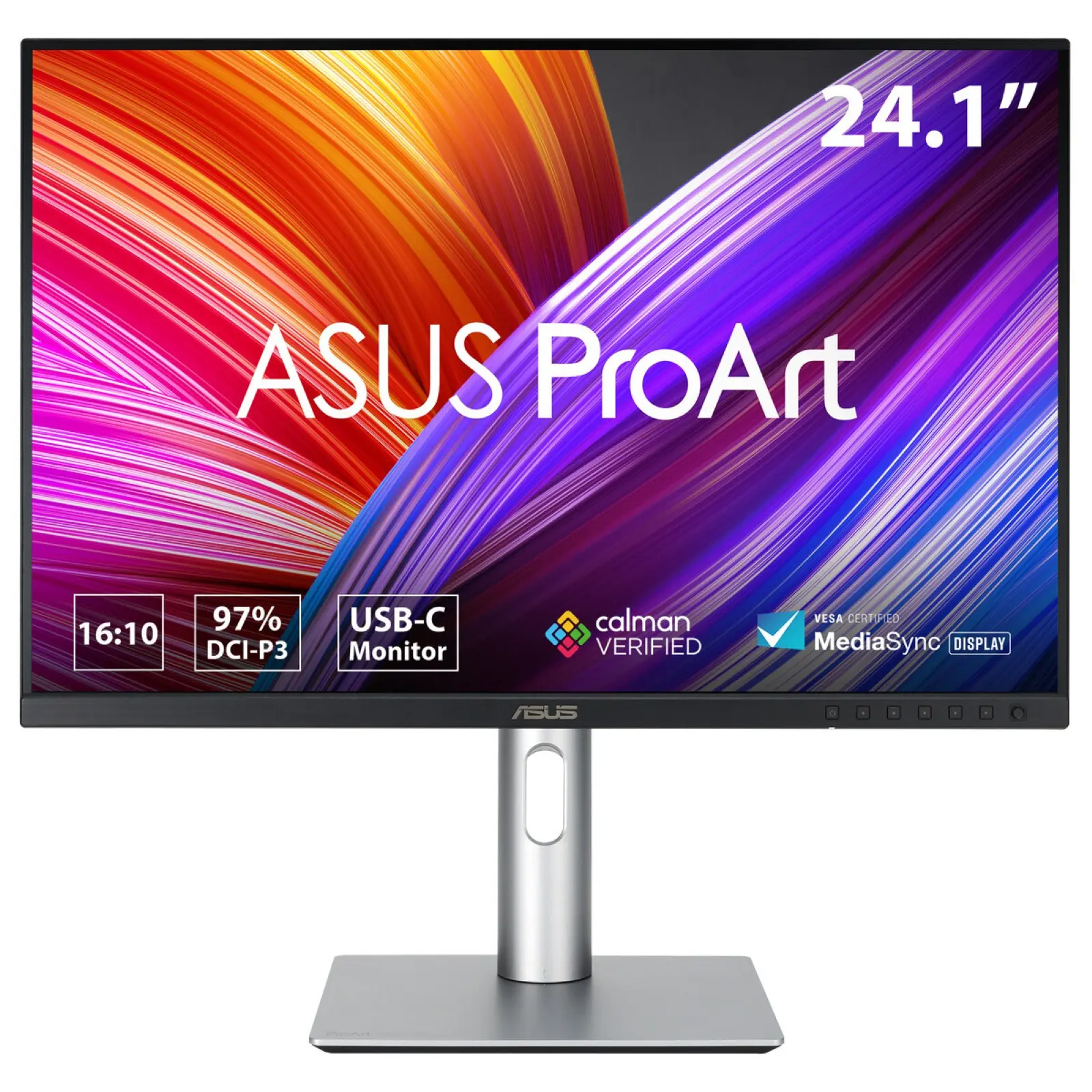 ASUS ProArt PA248CRV 24.1inch WUXGA IPS Professional Monitor 75Hz 16:10 1920x1200 5ms HDR 10 DP HDMI 96W USB-C USB-Hub Speaker 90LM05K0-B01K70