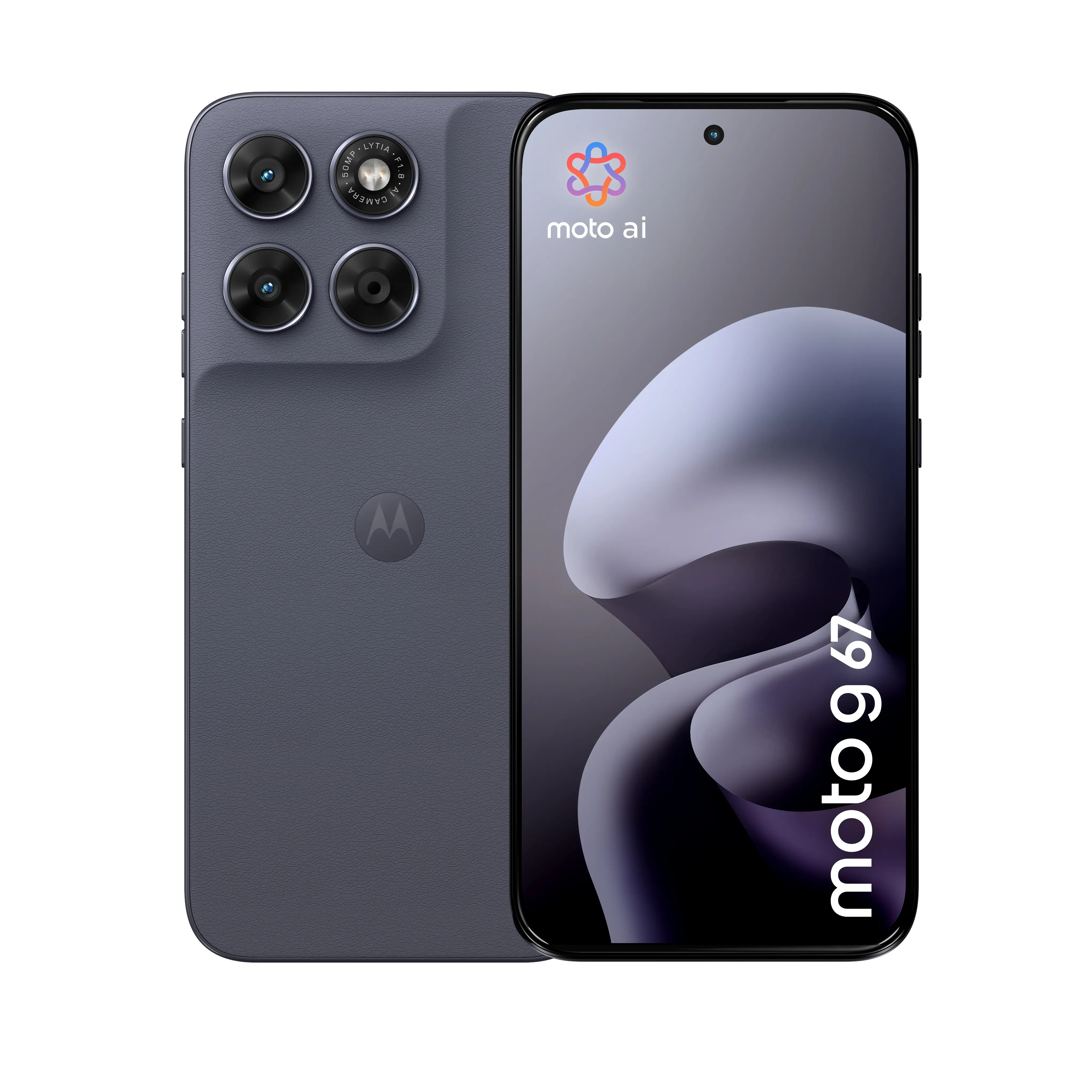 MOTOROLA G67 4GB 128GB XT2621-2 6.78inch pOLED 1600nits IP64 MIL-STD DS 5200mAh 30W TC Arctic Seal Gray PBAU0002SE