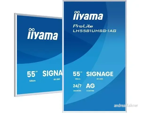 IIYAMA 55" Gallery Line with LH5581UHSG-1AG