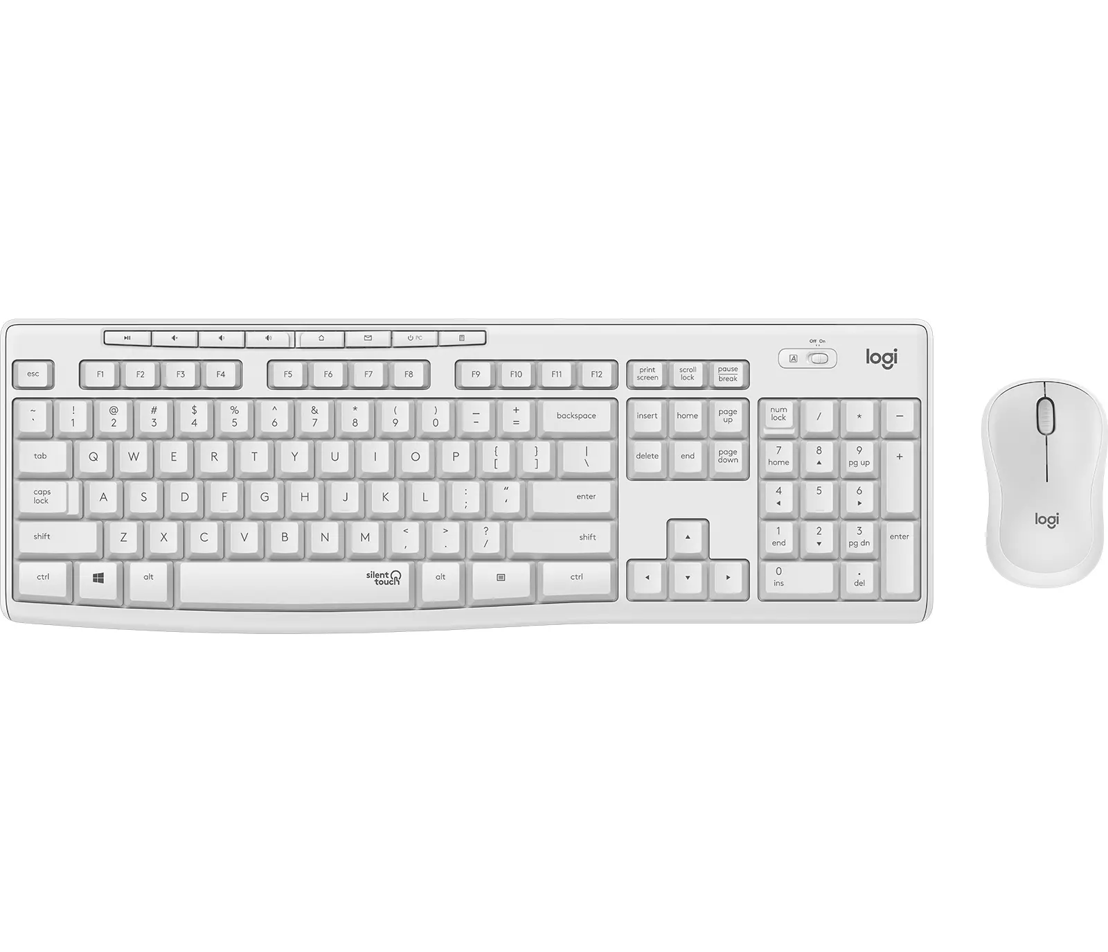 LOGITECH MK295 Silent Wireless Combo OFF WHITE DE 920-009819