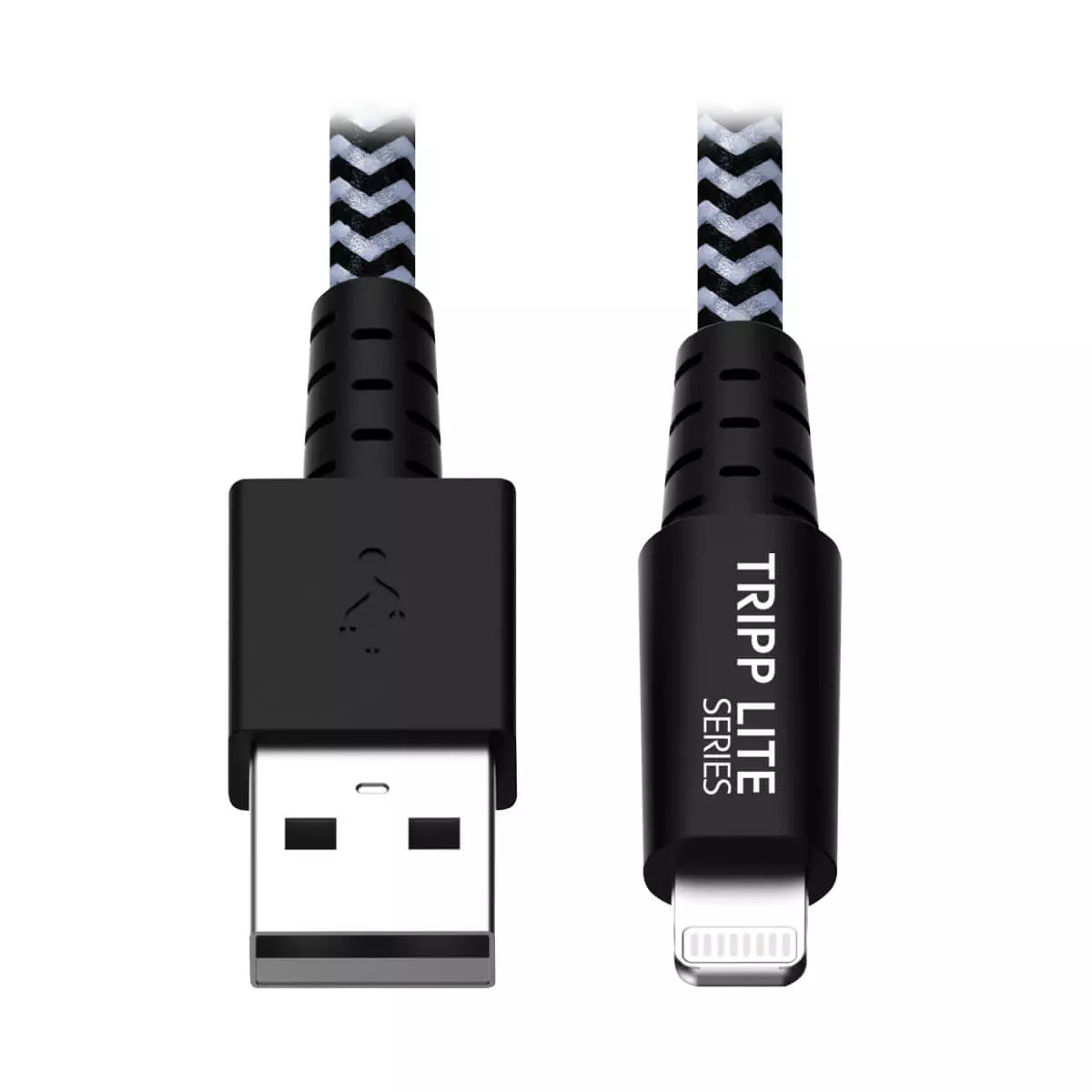 TRIPP LITE TRIPPLITE Heavy-Duty USB-A to Lightning Sync/Charge Cable MFi Certified M/M USB 2.0 Lightning USBM to LightningM 1.8m M100-006-HD