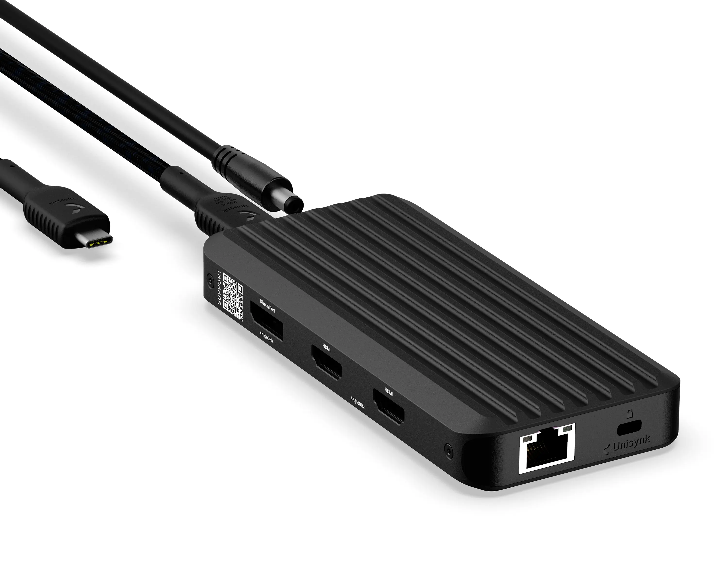 UNISYNK 10 Port USB-C Multi Display Docking Station V3 100W Black 10482