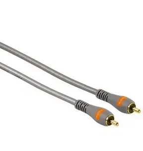 HAMA Kabel RCA - RCA Guld 3m Grå Hane - Hane TL 78718