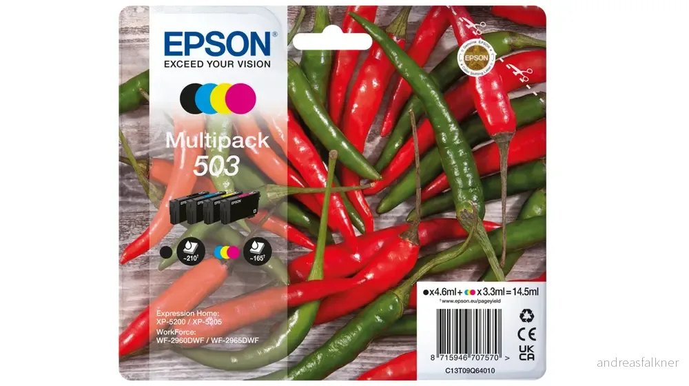 EPSON Ink/503 502 Binoculars CMYK C13T09Q64010