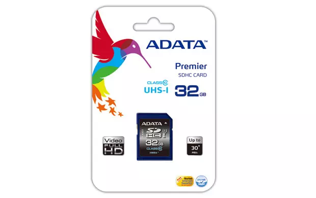 A-DATA 32GB SDHC UHS-I Class10 ASDH32GUICL10-R