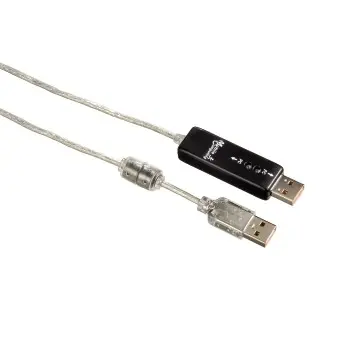 HAMA USB 2.0 Linkkabel För att Koppla ihop Två Datorer 49248