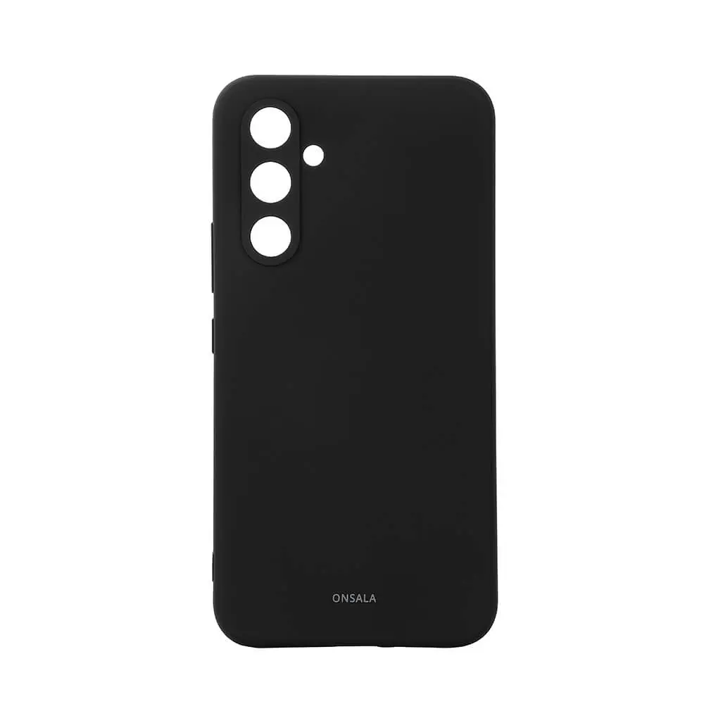 ONSALA Backcover Sil Touch Samsung A55 5G Black 664217
